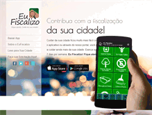 Tablet Screenshot of eufiscalizo.com